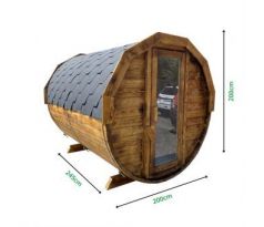 Sudová sauna 250 smrk bez kamen